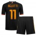 Tanie Strój piłkarski AS Roma Andrea Belotti #11 Koszulka Trzeciej dla dziecięce 2023-24 Krótkie Rękawy (+ szorty)